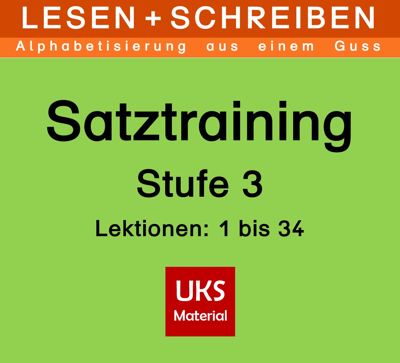 Vorschau auf Satztraining 3