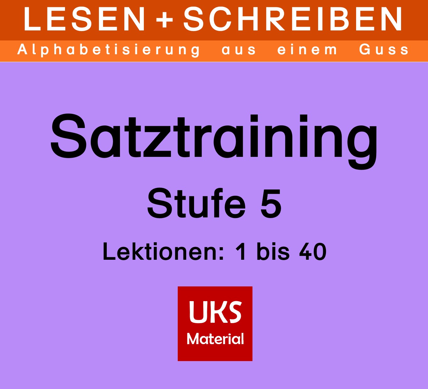 Vorschau auf Satztraining 5
